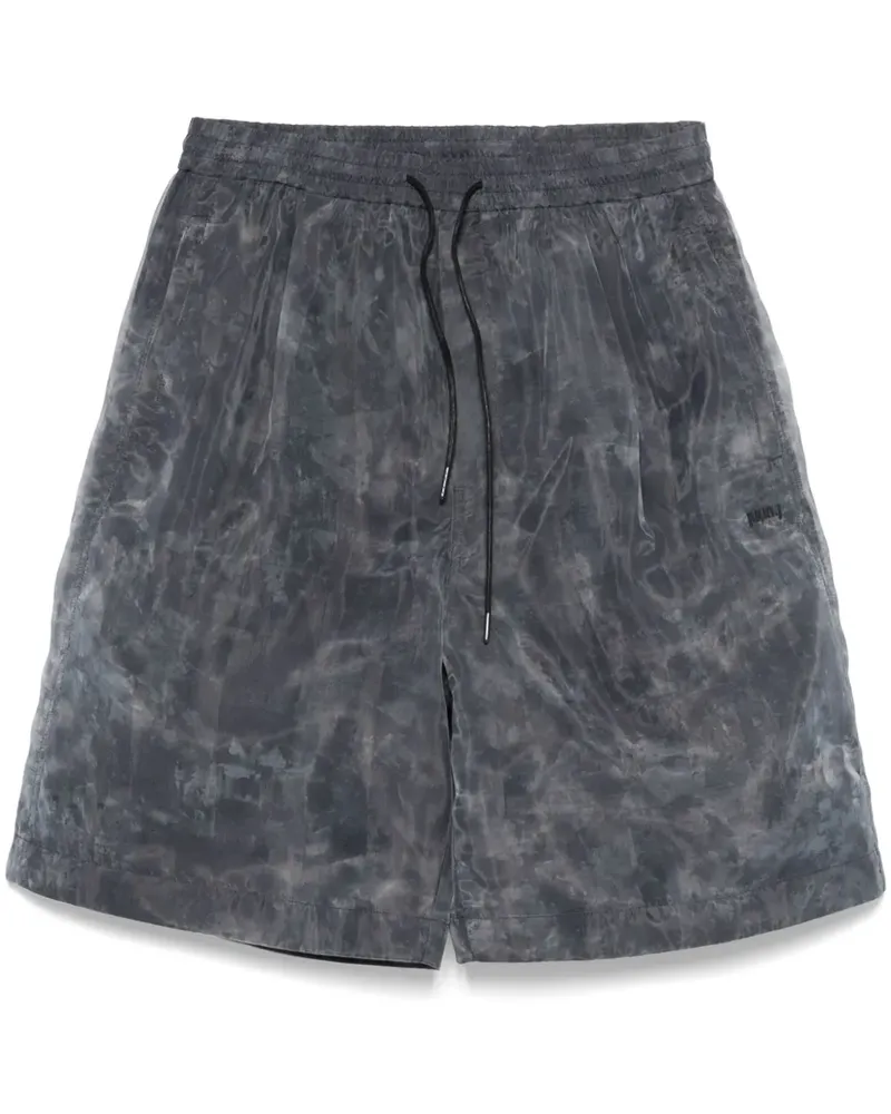 JUUN.J Shorts mit Organza-Overlay Grau