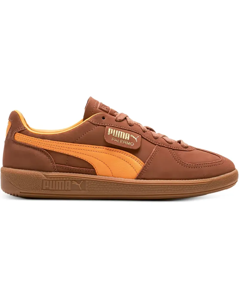 Puma Palermo "Mushroom/Ginger Tea" Sneakers - Braun Braun