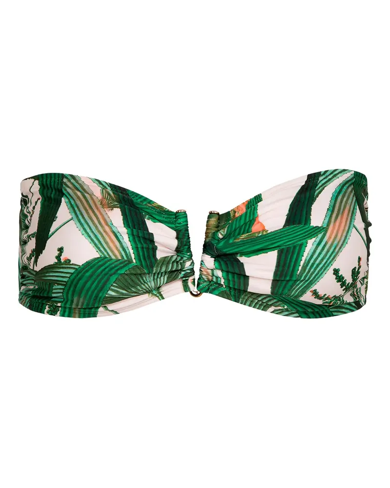 Lenny Niemeyer Bandeau-Top mit V-Ausschnitt - Grün Grün