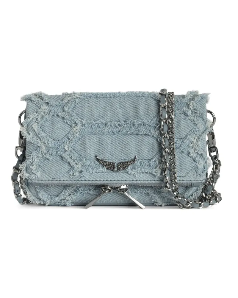 Zadig & Voltaire Mini Rock Umhängetasche - Blau Blau