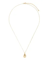 MATEO 14kt Water Droplet Gelbgoldhalskette Gold