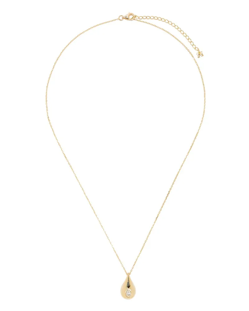 MATEO 14kt Water Droplet Gelbgoldhalskette Gold