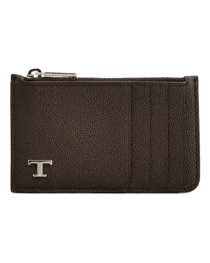 TOD'S Klassisches Kartenetui - Braun Braun