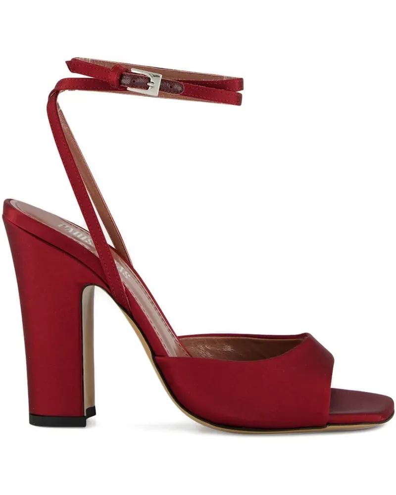 Paris Texas 100mm Lara h-hee sandals - Rot Rot