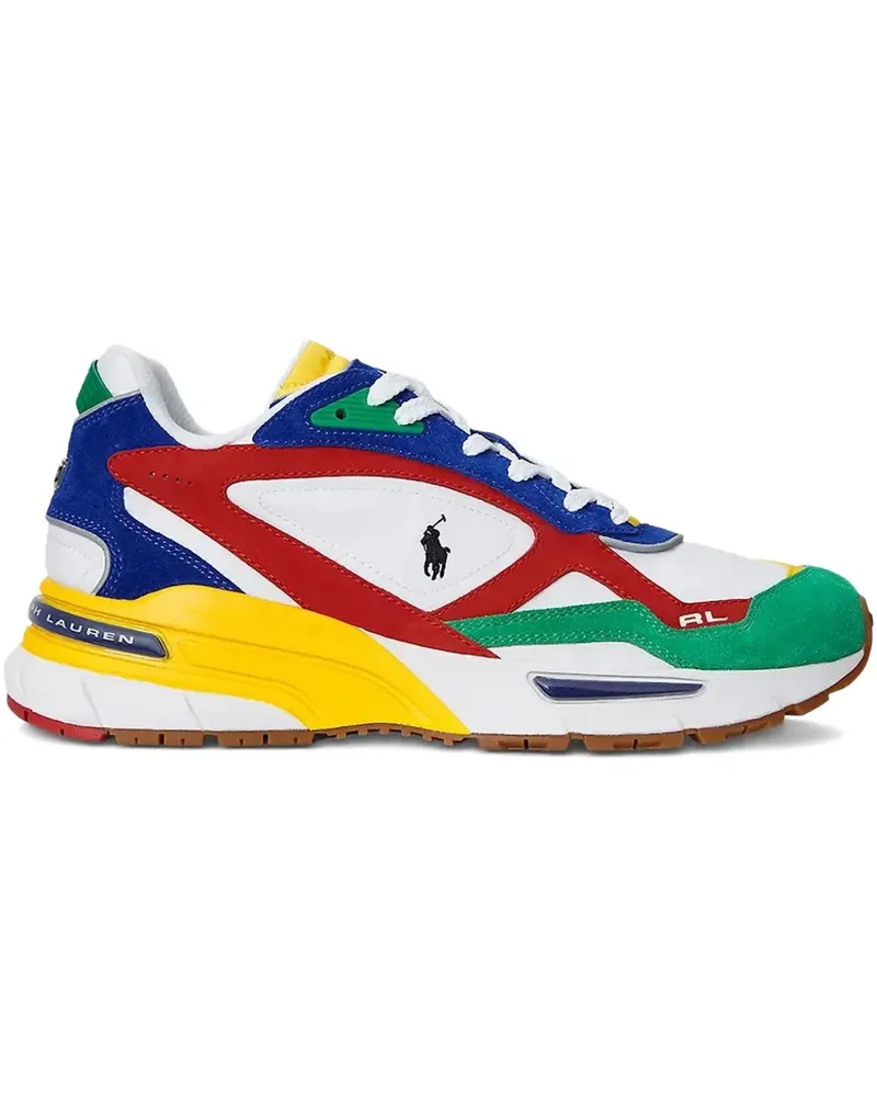 Ralph Lauren Sneakers mit Logo-Stickerei - Weiß Weiß