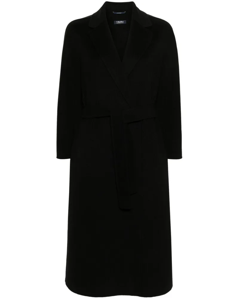 Max Mara Esturia Wollmantel Schwarz