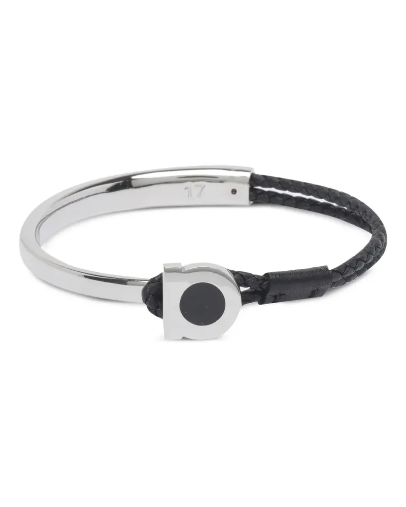 Ferragamo Armband mit Logo - Silber Silber