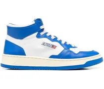 High-Top-Sneakers mit Kontrasteinsätzen - Blau