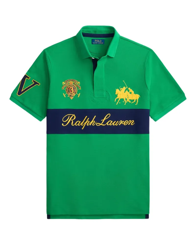 Ralph Lauren Besticktes Poloshirt - Grün Grün