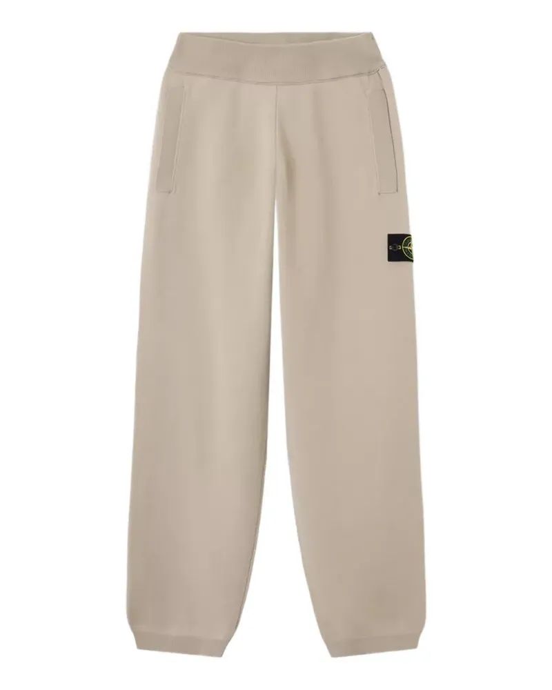 Stone Island 5200001 stretch RWS wool knit joggers - Nude Nude
