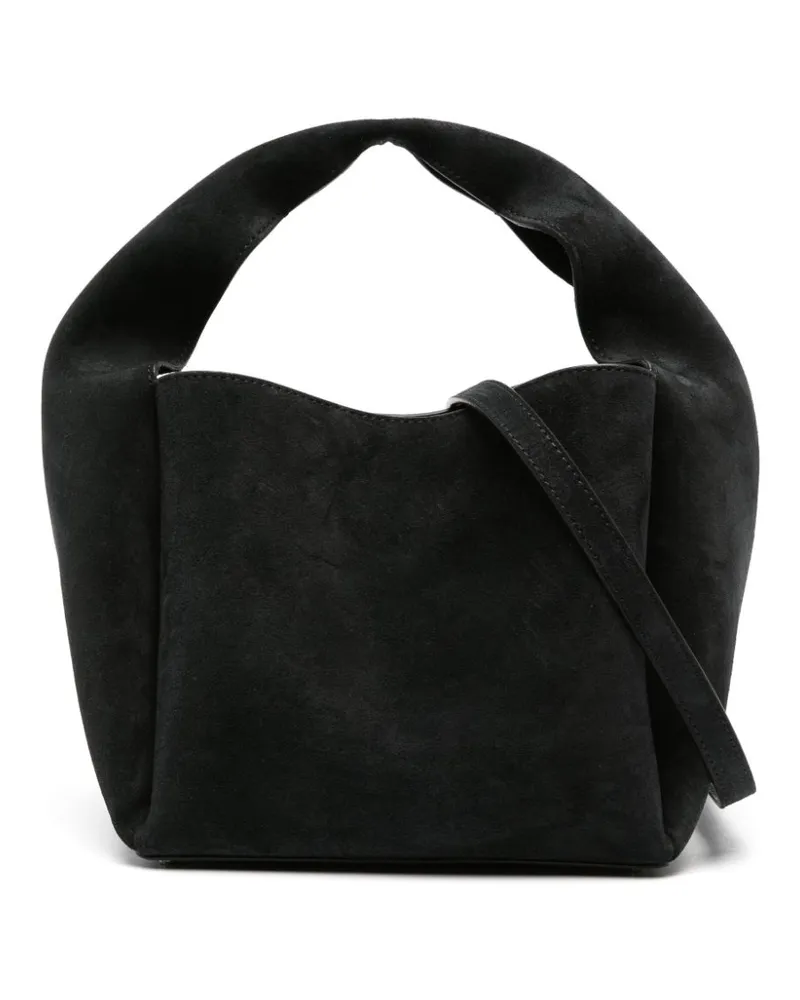 Totême Beuteltasche aus Wildleder - Schwarz Schwarz