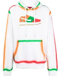 Mostly Heard Rarely Seen Hoodie mit Convenience Sneak-Print Weiß