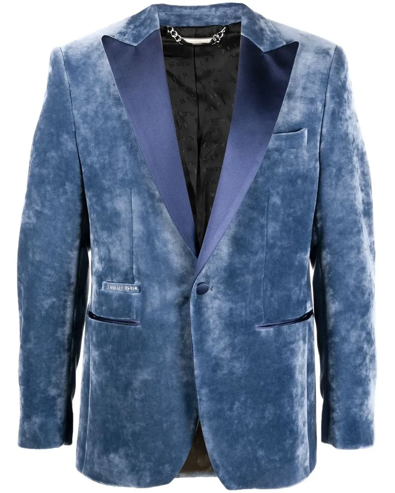 Philipp Plein Lord Fit Sakko - Blau Blau