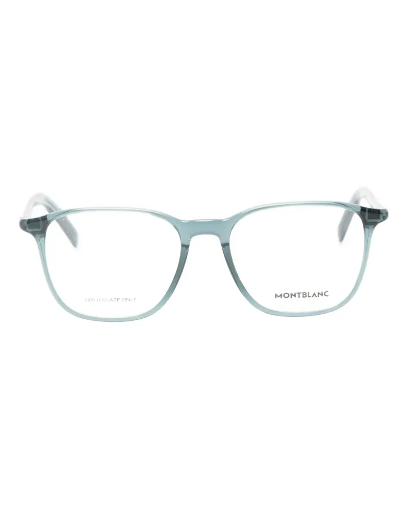 Montblanc square-frame glasses - Blau Blau