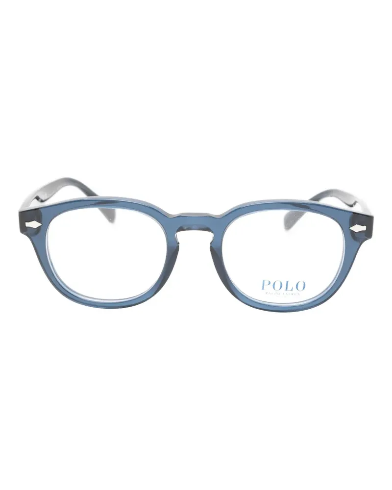 Ralph Lauren round-frame glasses - Blau Blau