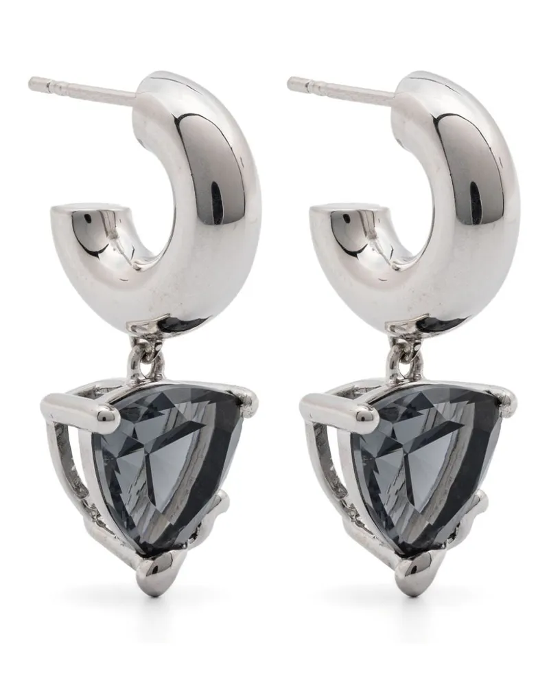 Maria Black Omotesando Ramune hoop earrings - Silber Silber