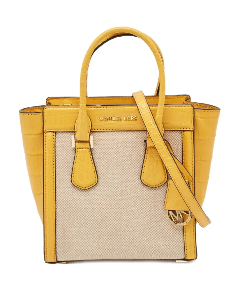 Michael Kors Colette Strandtasche - Gelb Gelb