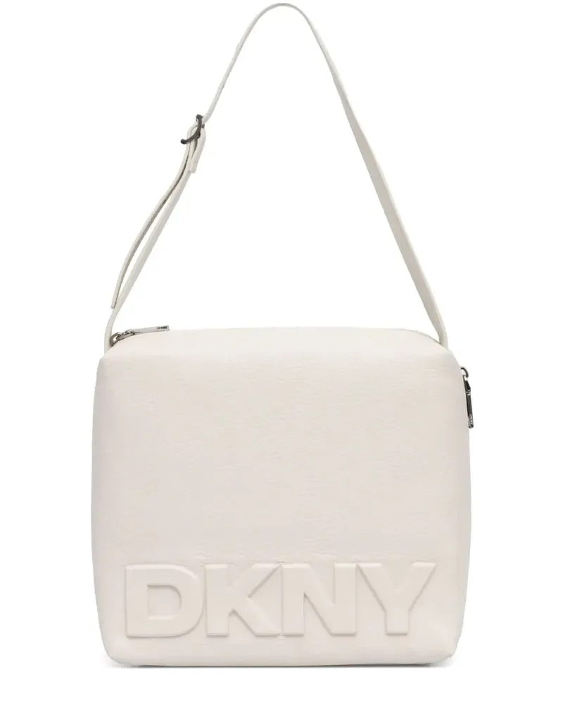 DKNY Zia Schultertasche - Nude Nude