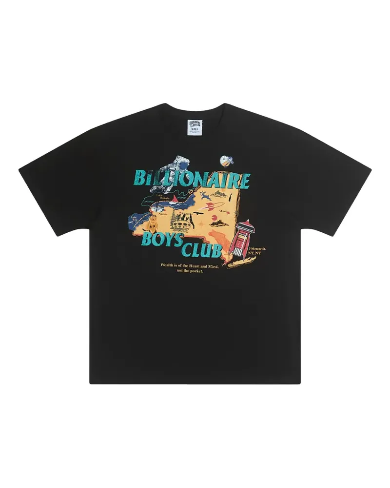 Billionaire Boys Club T-Shirt mit grafischem Print - Schwarz Schwarz