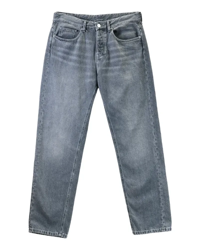 Karl Lagerfeld Straight-Leg-Jeans mit lockerem Schnitt - Grau Grau