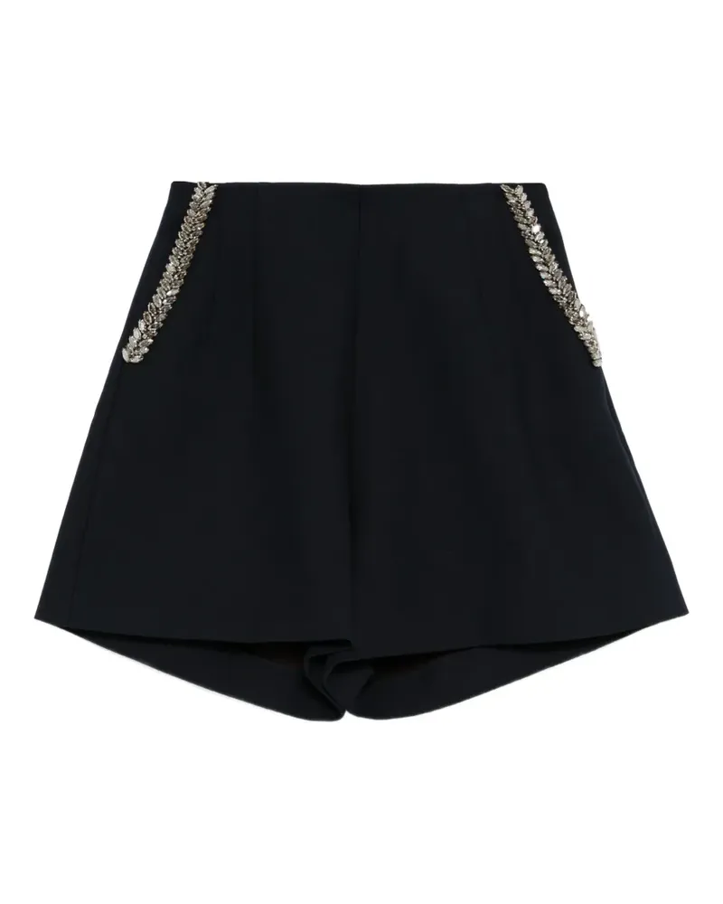 Dice Kayek Shorts mit Kristallen - Blau Blau