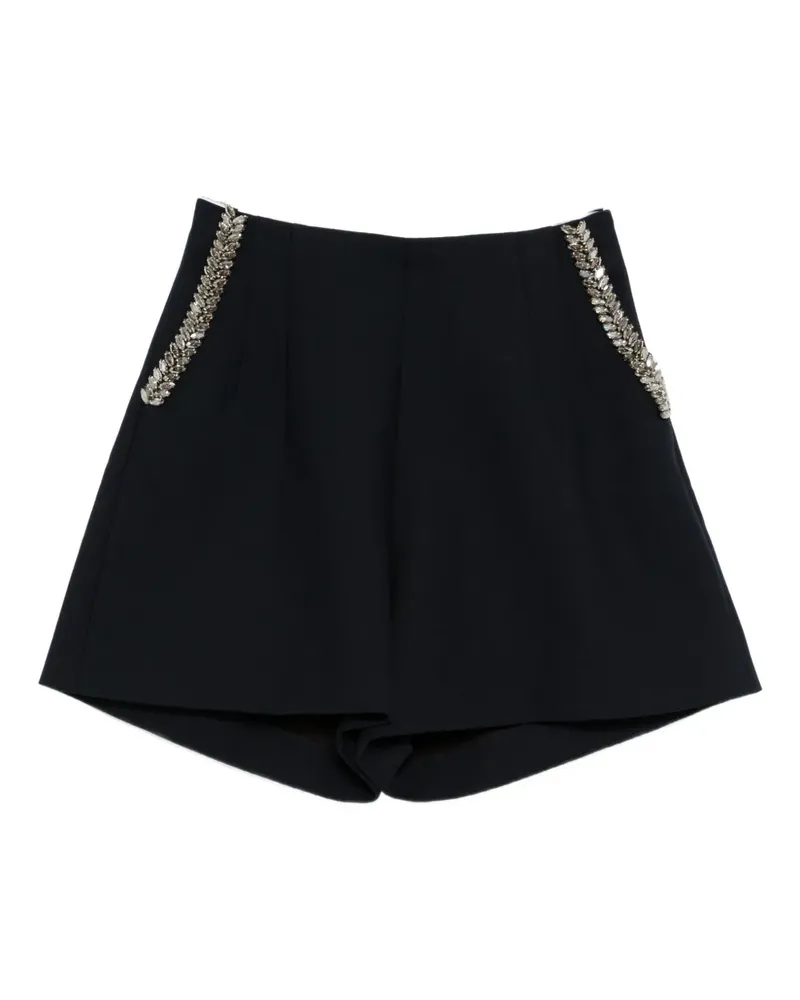 Dice Kayek crystal-embellished shorts - Blau Blau