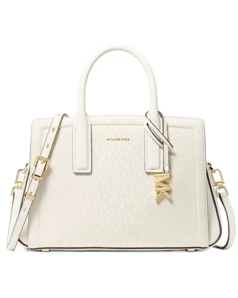 Michael Kors small Laila exclusive logo satchel - Nude Nude
