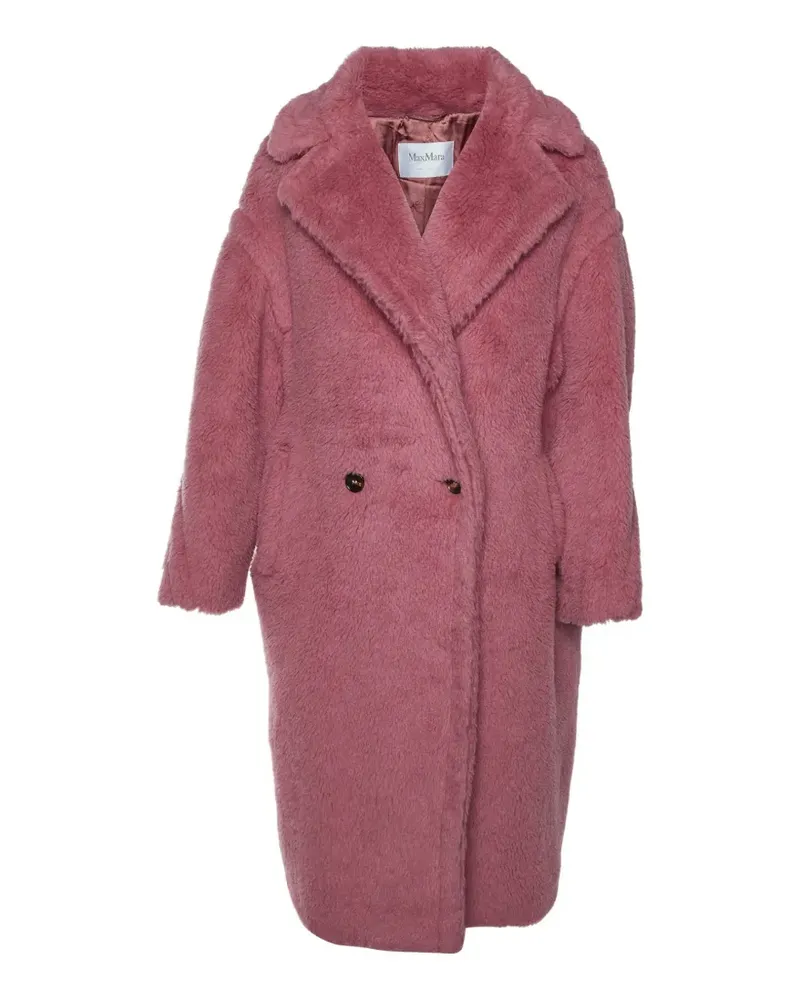 Max Mara Doppelreihiger Mantel - Rosa Rosa