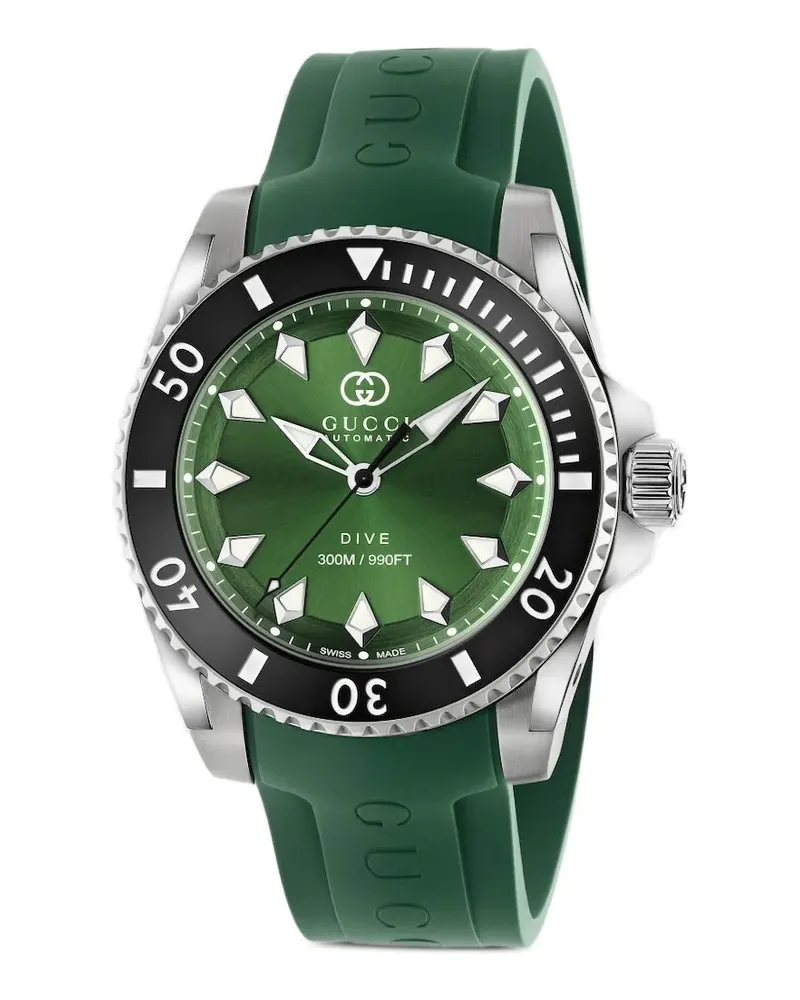 Gucci Dive Armbanduhr 40mm - Grün Grün