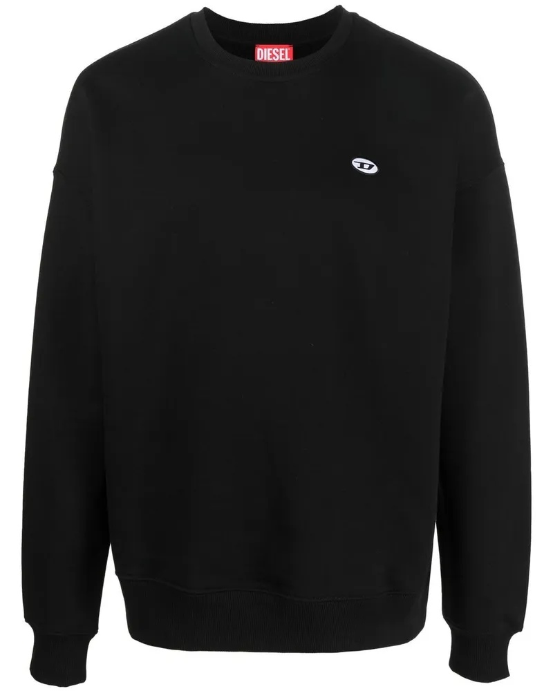 Diesel S-Rob-Doval-PJ Sweatshirt - Schwarz Schwarz