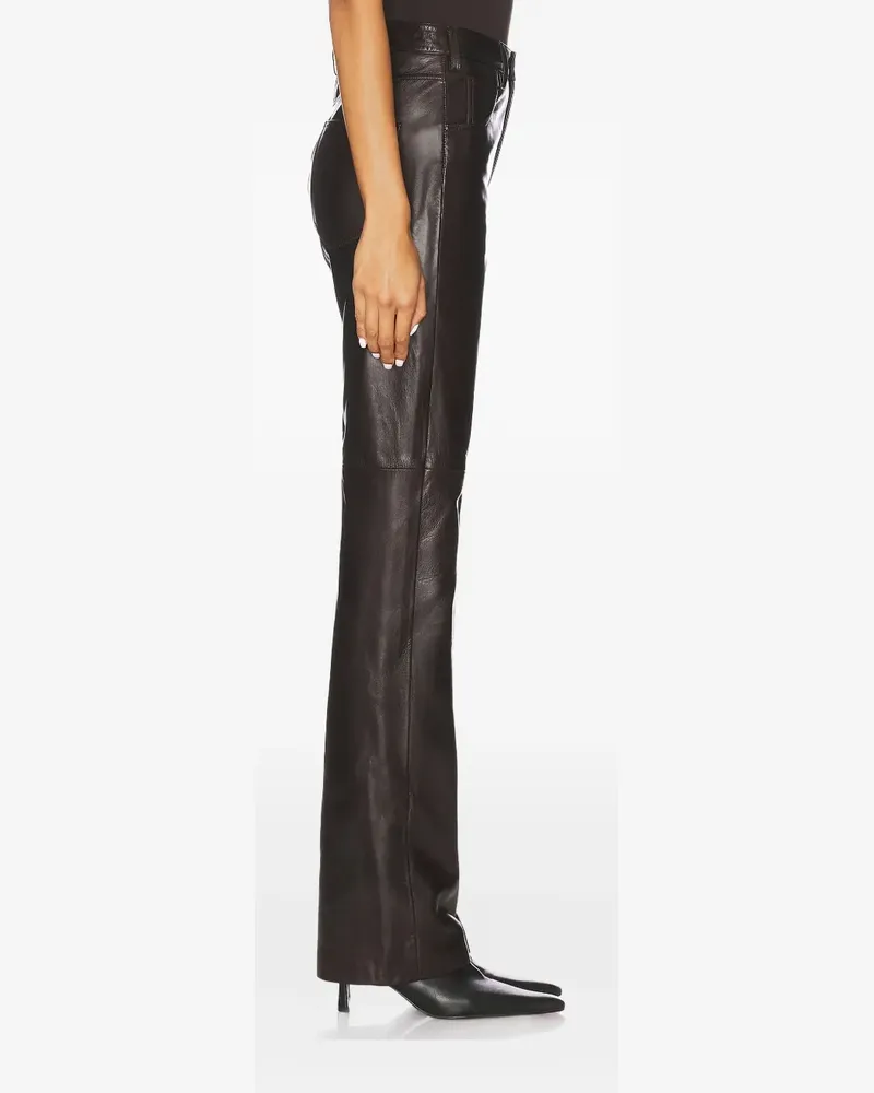Nili Lotan Joan leather trousers - Braun Braun