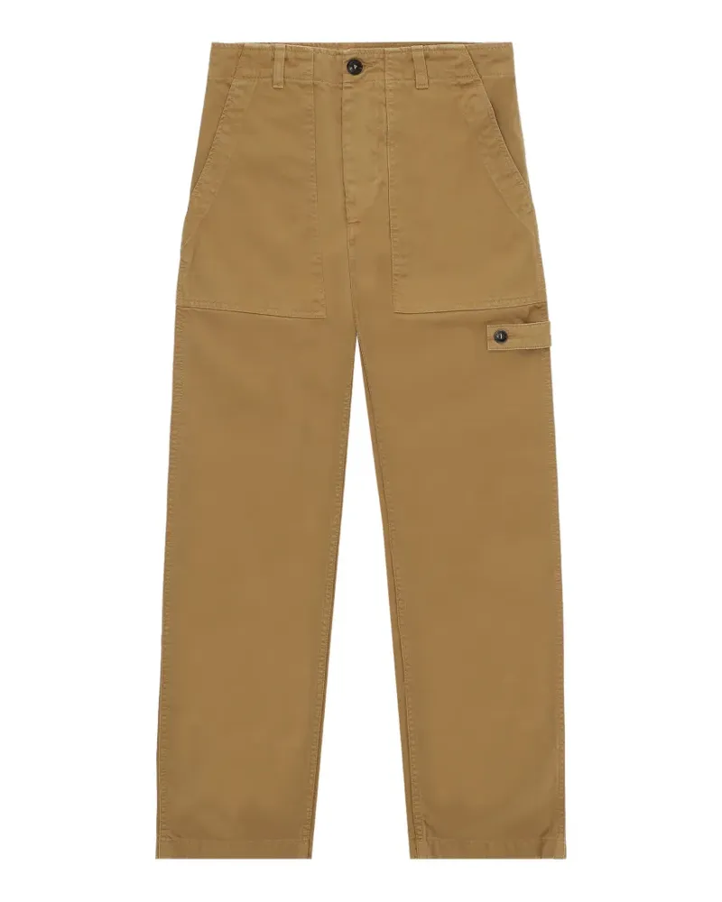 Fortela flap jerryt trousers - Braun Braun