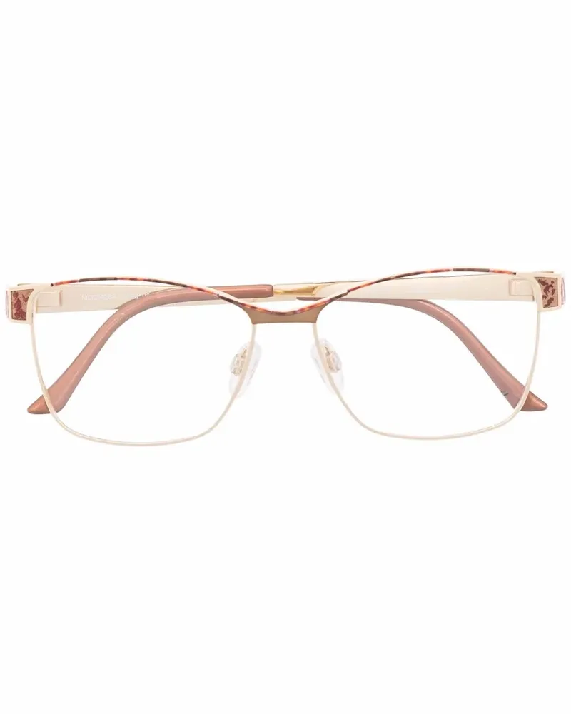 CAZAL Brille mit eckigem Gestell - Gold Gold