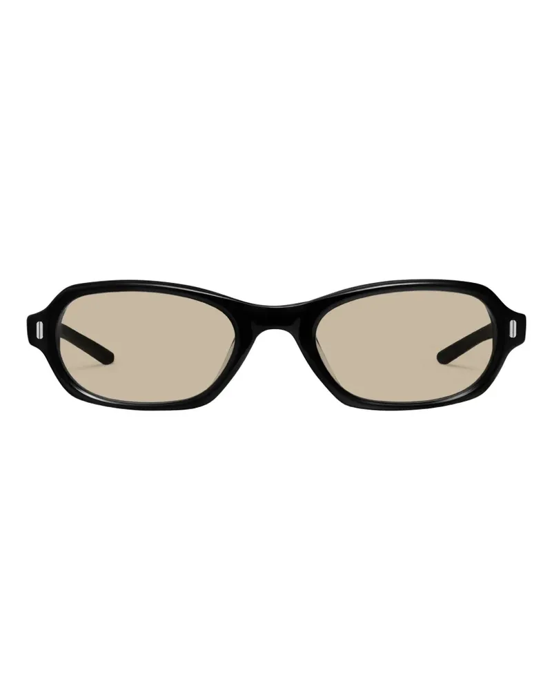 Gentle Monster Cai 01 oval-frame sunglasses - Schwarz Schwarz