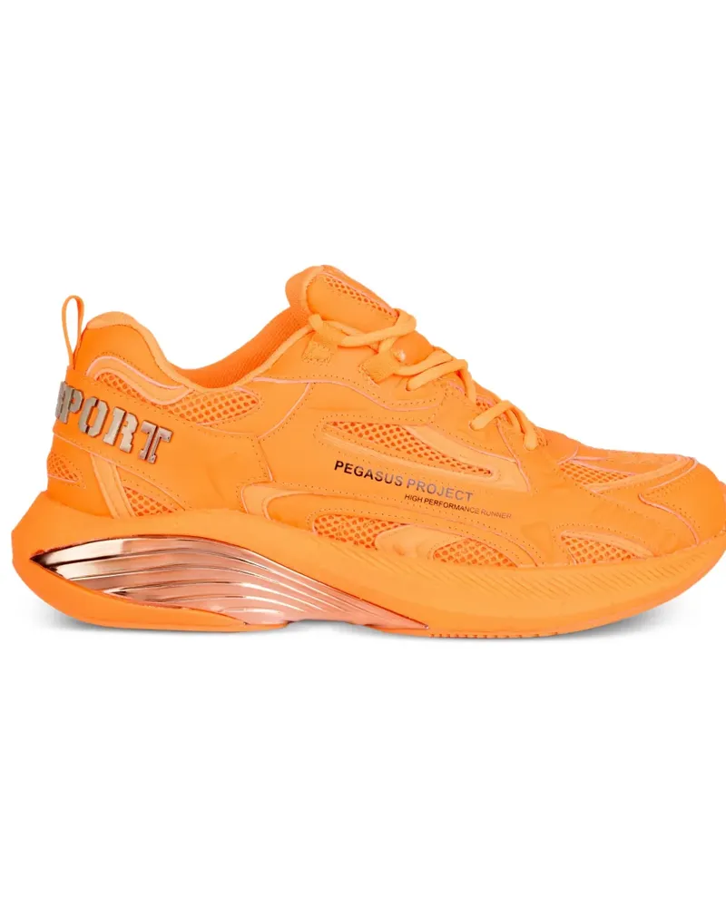 Philipp Plein PEGASUS PROJECT lace-up sneakers - Orange Orange
