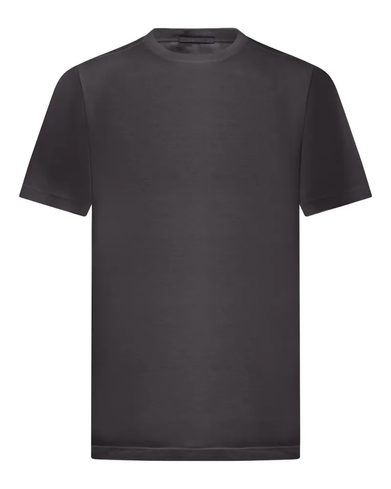 TRANSIT T-Shirt aus Baumwolle - Grau Grau