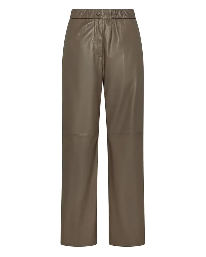 Seventy Geknöpfte Hose - Braun Braun