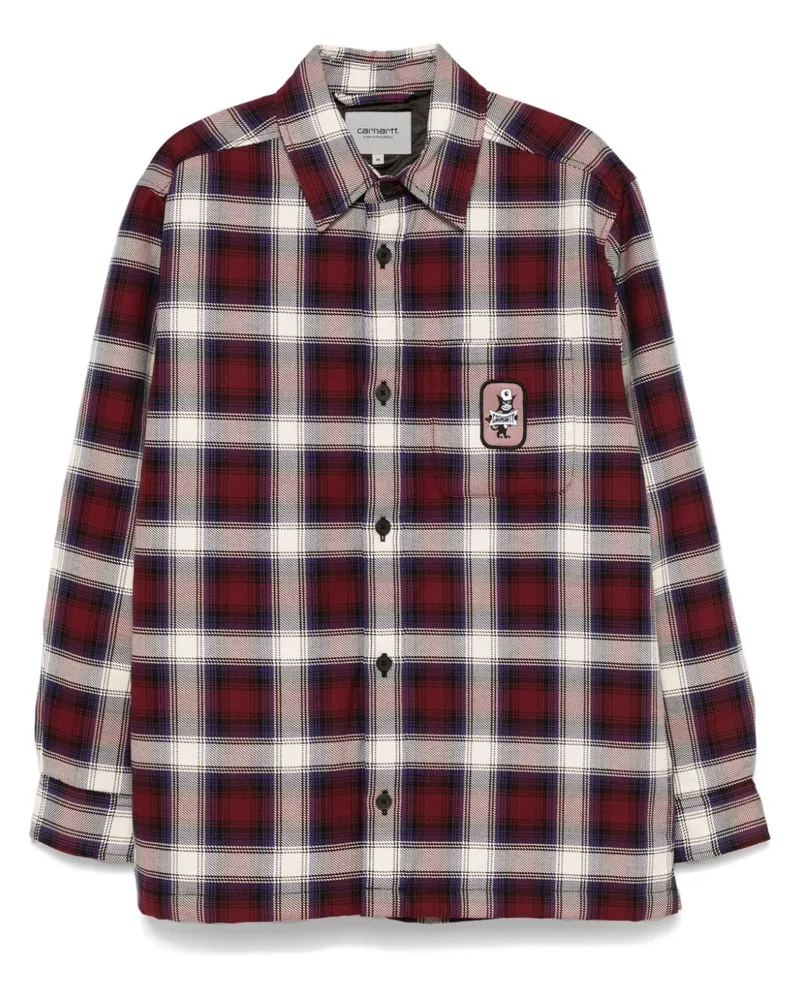 Carhartt WIP Monahan Hemdjacke - Rot Rot