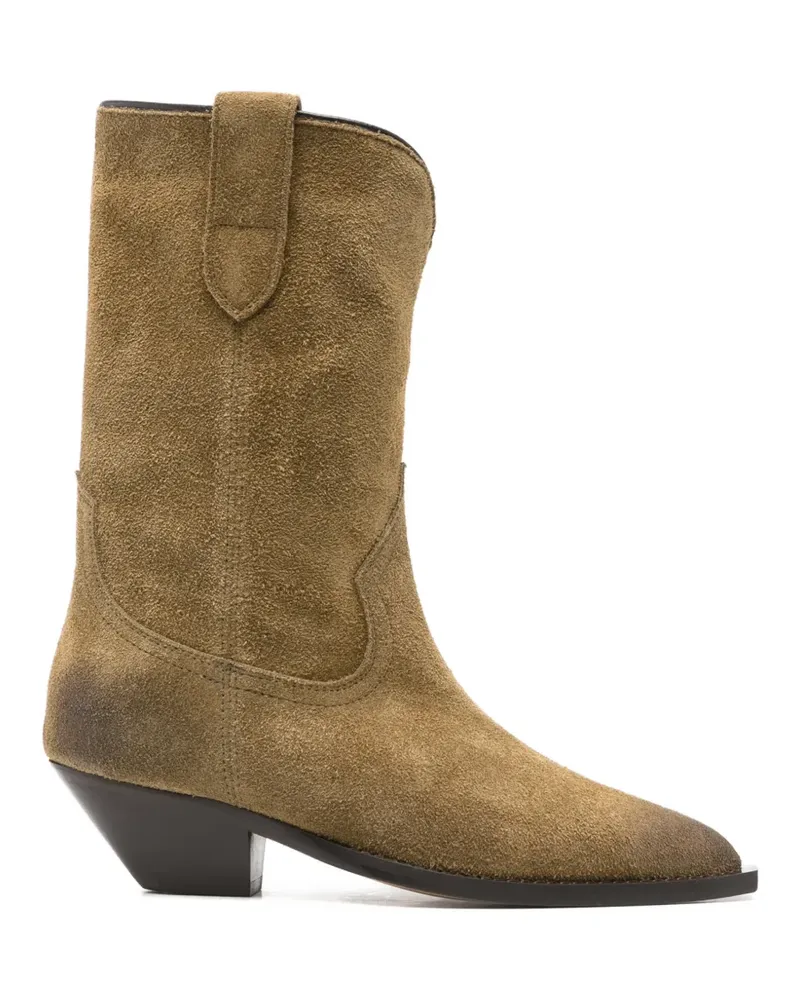 Via Roma 15 distressed-effect cowboy boots - Braun Braun