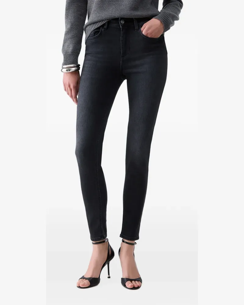 Liu Jo skinny jeans with embellishments - Schwarz Schwarz