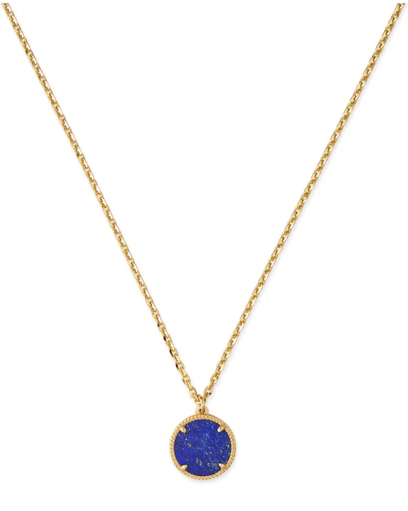 Emanuele Bicocchi Halskette mit Lapislazuli-Anhänger - Gold Gold