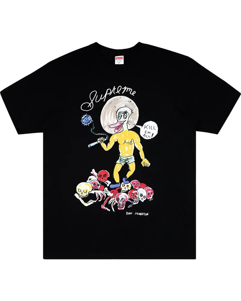 Supreme Being Kill em All T-Shirt - Schwarz Schwarz