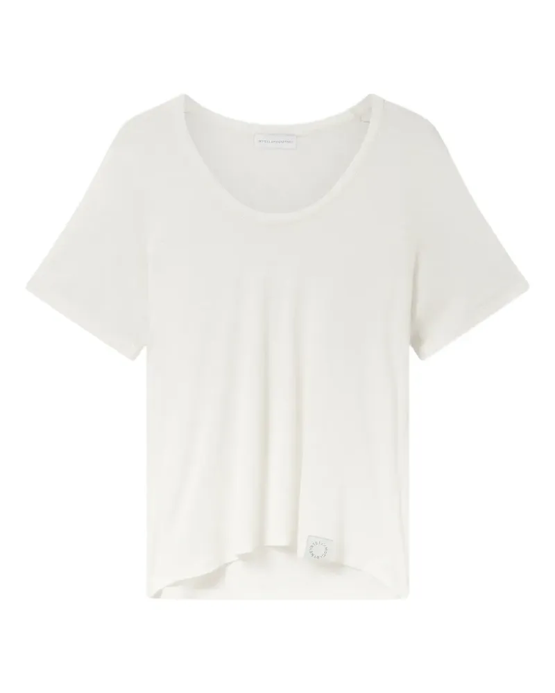 Stella McCartney Klassisches T-Shirt - Weiß Weiß