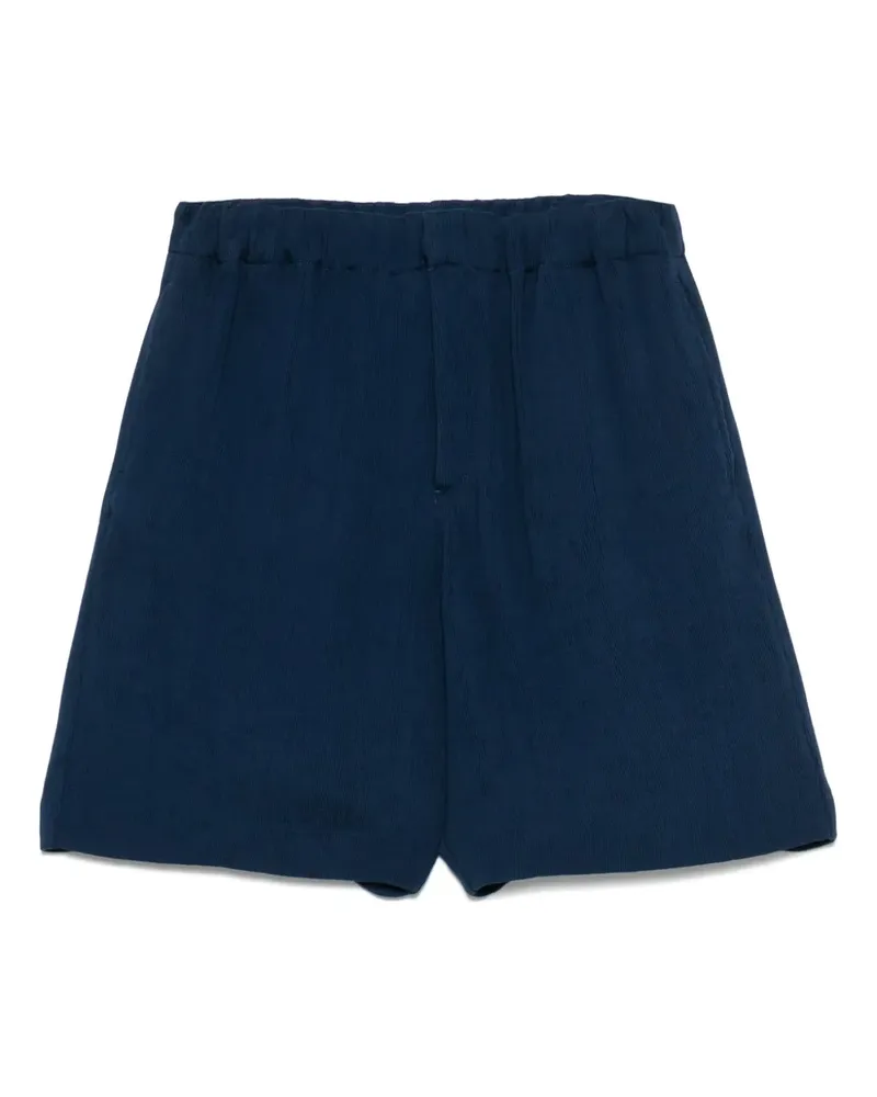 Sandro Shorts mit Bundfalten - Blau Blau