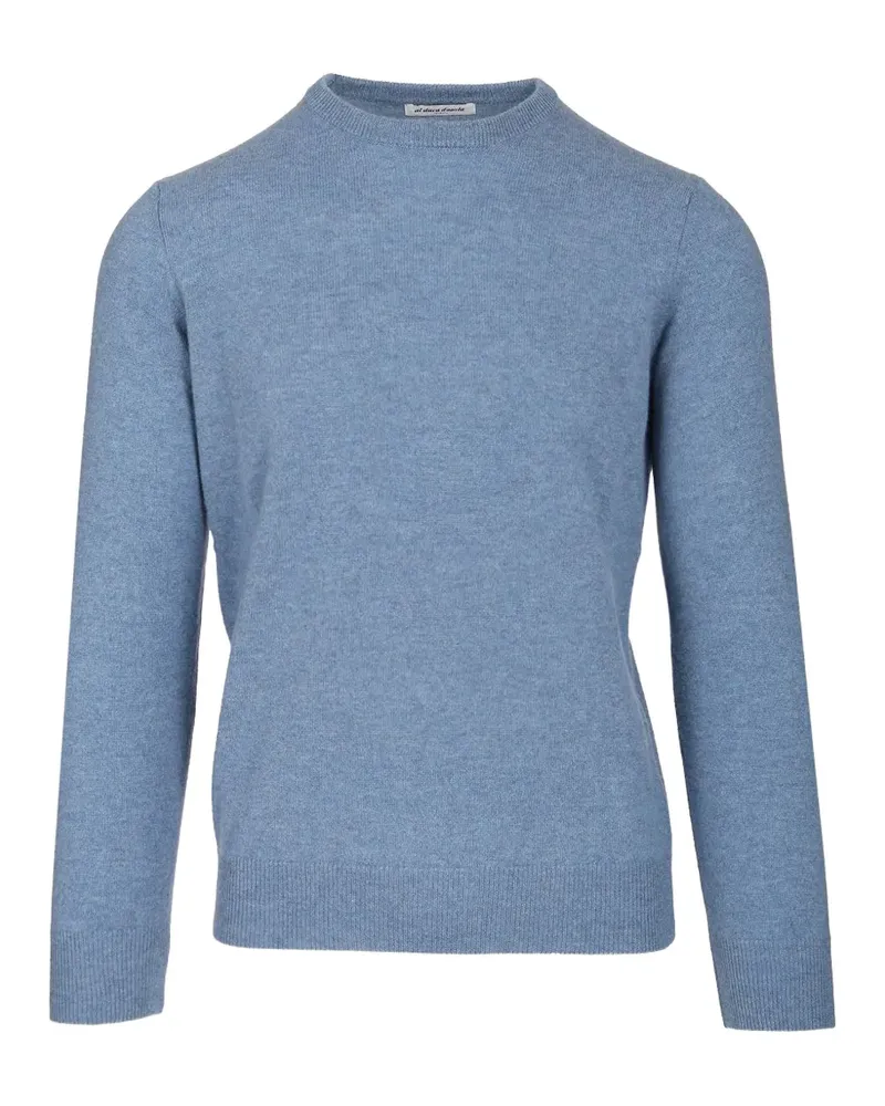 Al Duca D’Aosta 1902 ribbed-trim sweater - Blau Blau