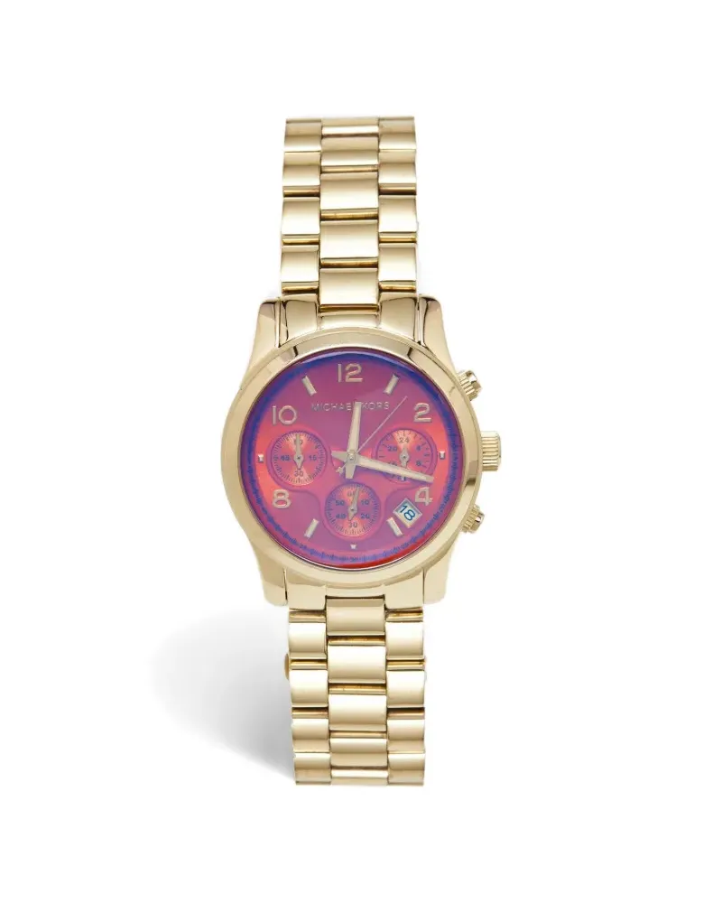 Michael Kors Gold Steel Chronograph 38mm - Rosa Rosa
