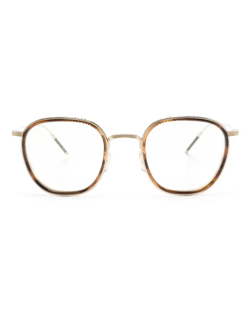 Oliver Peoples TK-9 Brille mit eckigem Gestell - Gold Gold