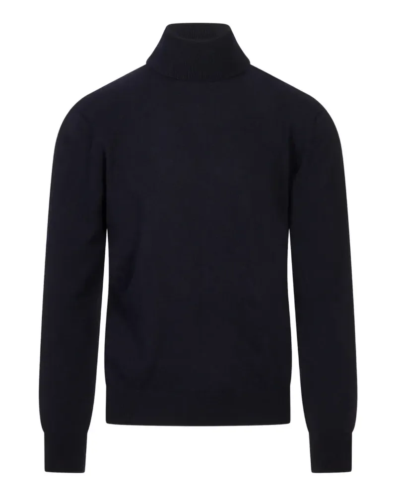 AGNONA turtleneck long-sleeve sweater - Blau Blau
