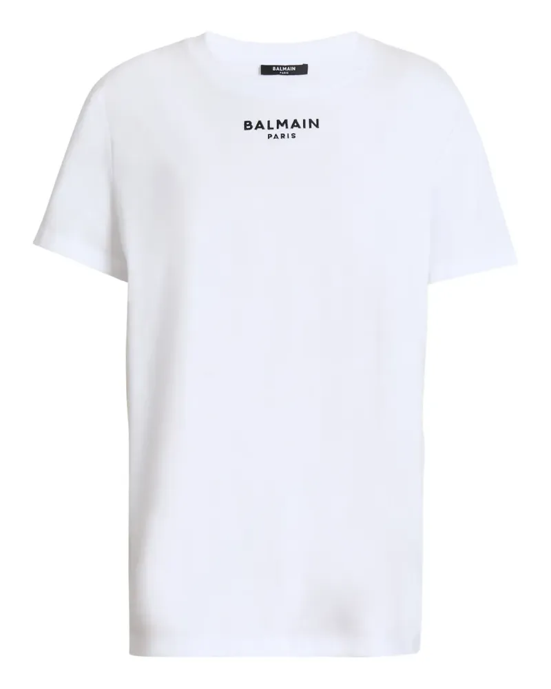 Balmain Paris embroidered T-shirt - Weiß Weiß