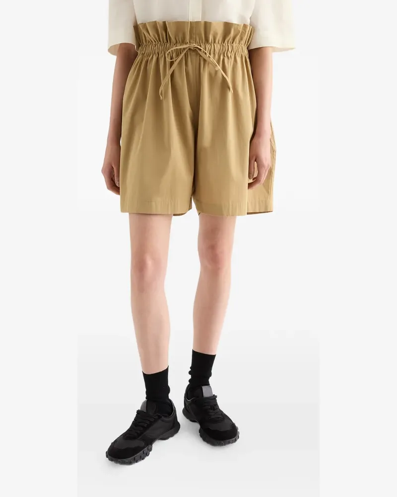 Jil Sander Shorts mit Kordelzug - Nude Nude